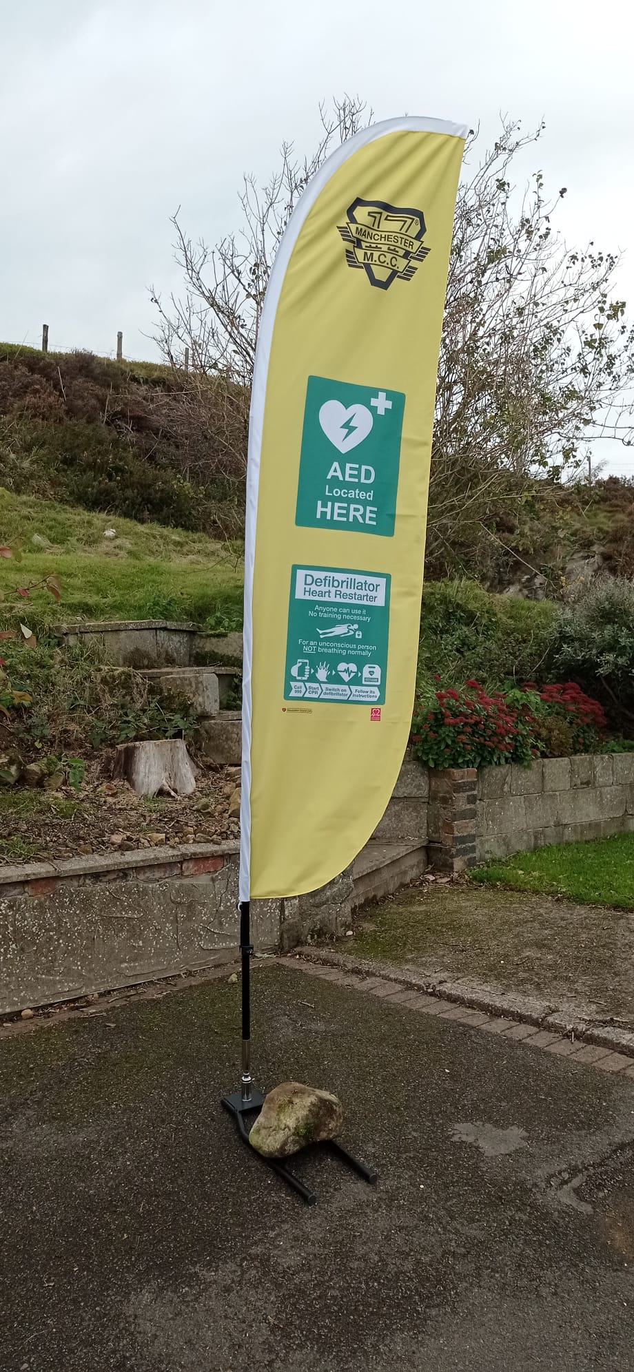 This is some of the stuff the club has to help run events